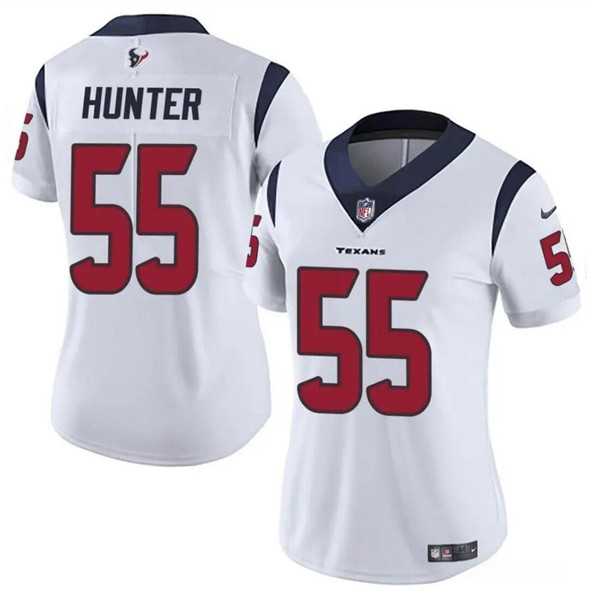 Womens Houston Texans #55 Danielle Hunter White Vapor Untouchable Limited Stitched Jersey Dzhi